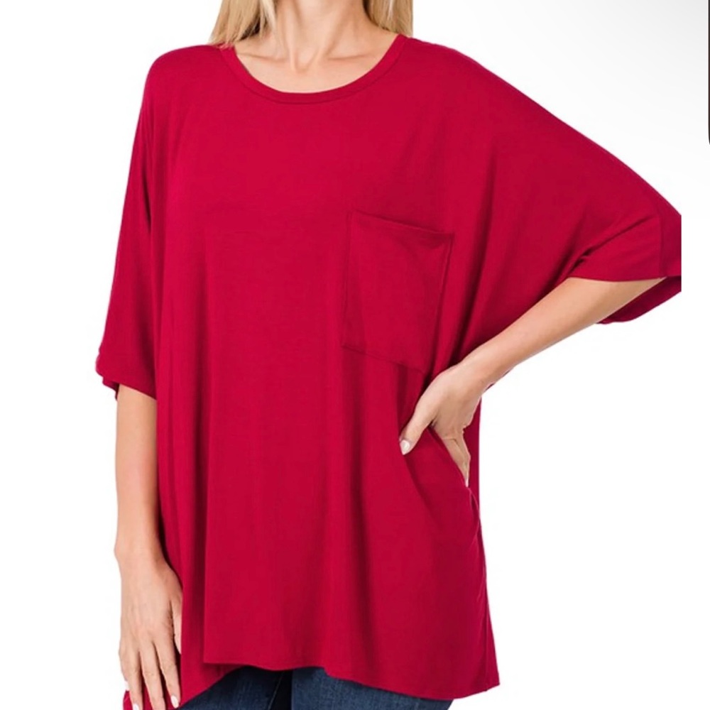 Zennana 3x Oversized Pocket Tee